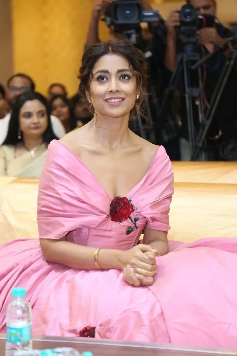 INDIAN ACTRESS SHRIYA SARAN AT MUSIC SCHOOL MOVIE PRE RELEASE EVENT 8